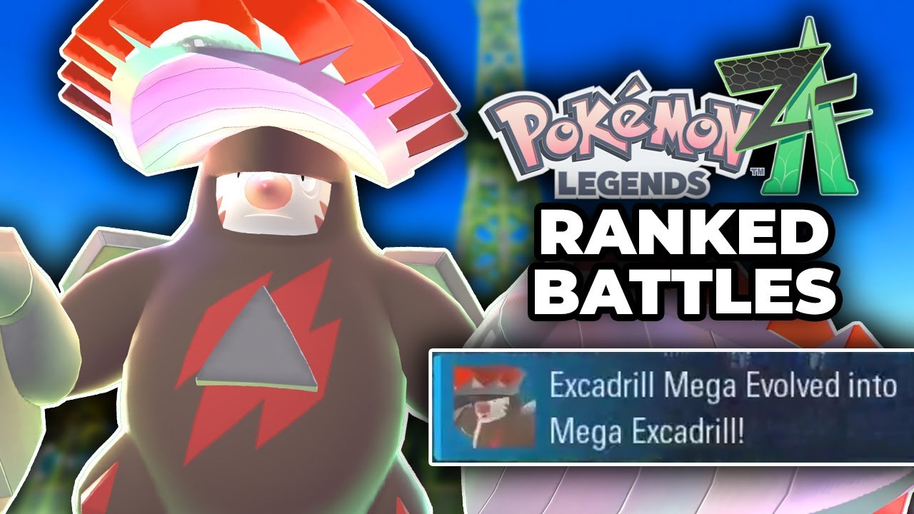 МЕГА ЭКСКАДРИЛЛ НАНОСИТ БОЛЬШОЙ УРОН! | Рейтинговые бои Pokemon Legends: Z-A