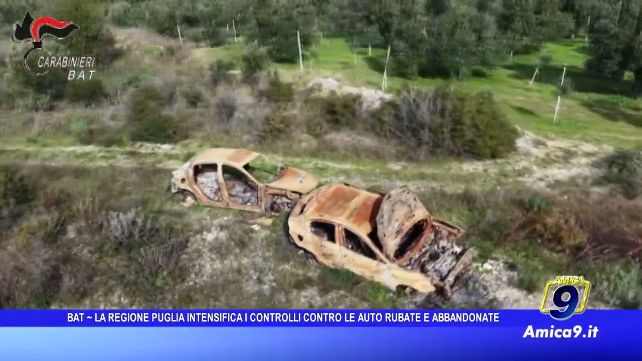 BAT - La regione Puglia intensifica i controlli contro i furti d'auto