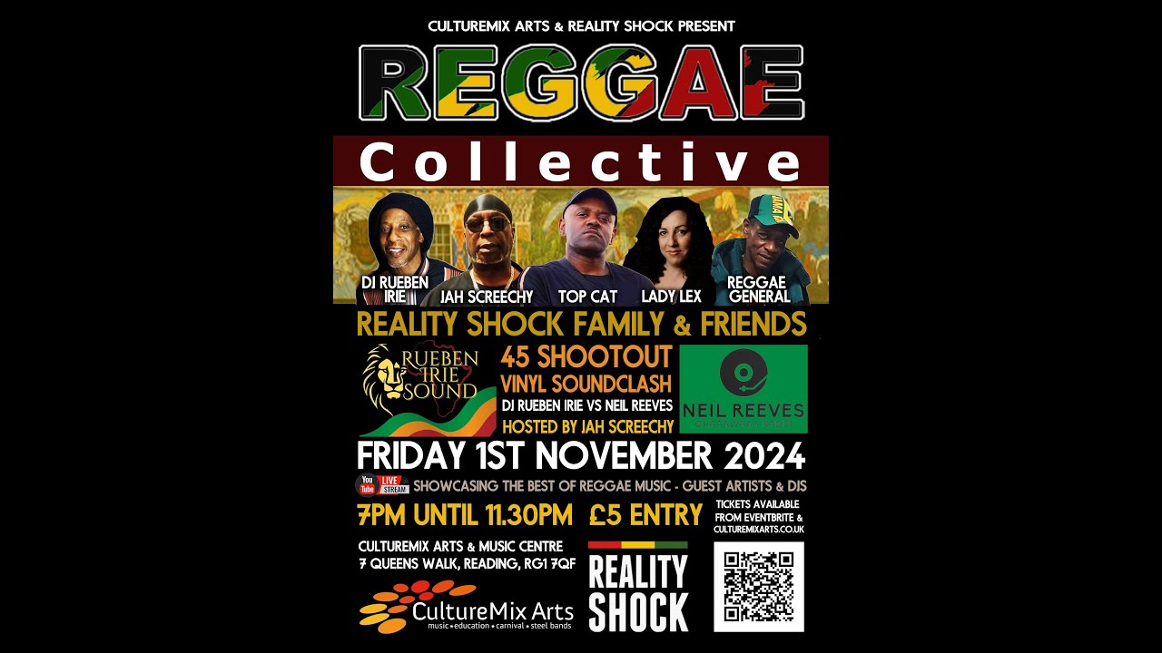 Reggae Collective - Top Cat, Jah Screechy, Lady Lex, Reggae General and DJ Rueben Irie
