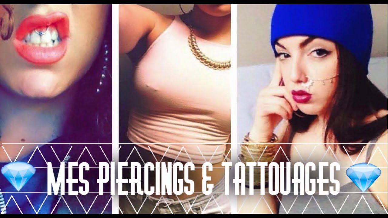 Mes piercings et Tatouages