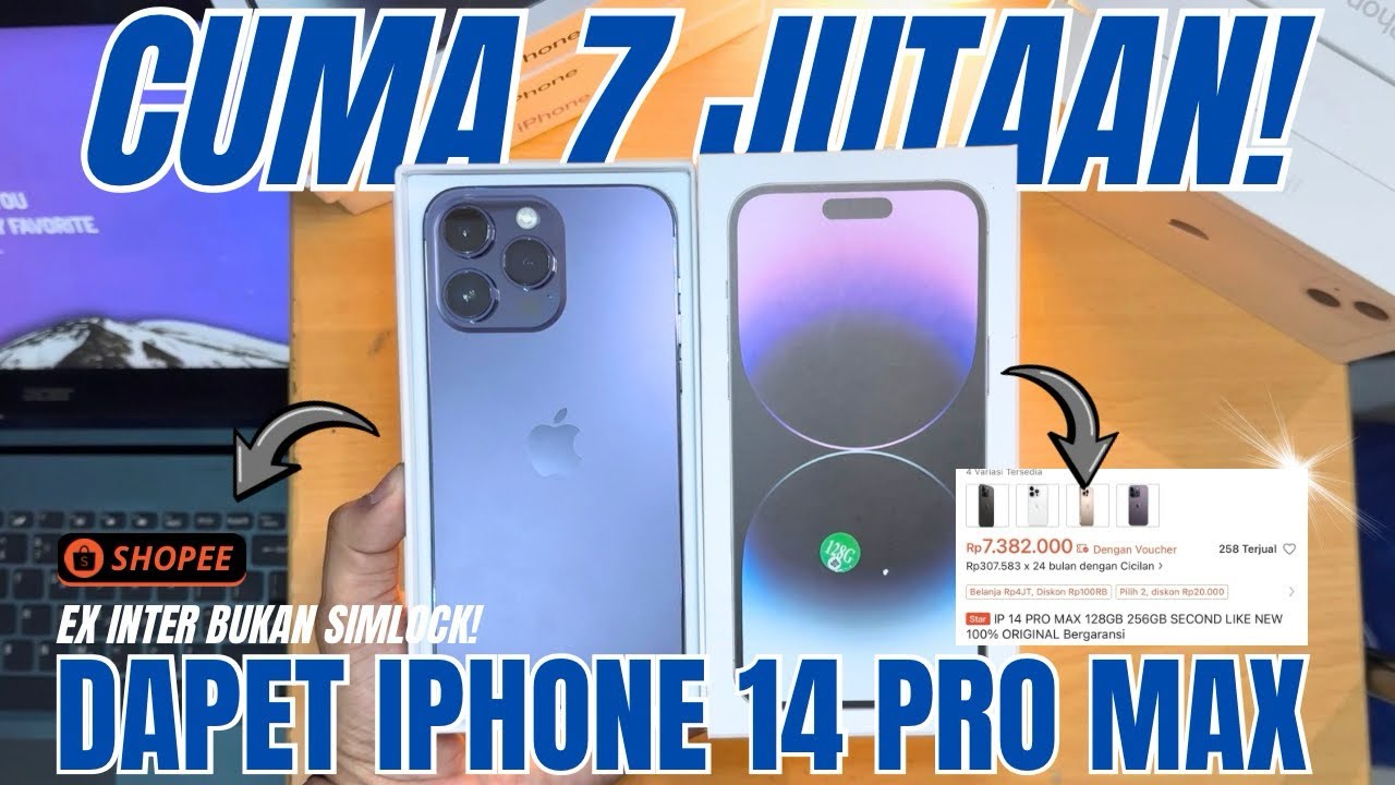 REVIEW | IPHONE 14 PROMAX 7 JUTAAN! GIMANA YA UNITNYA?