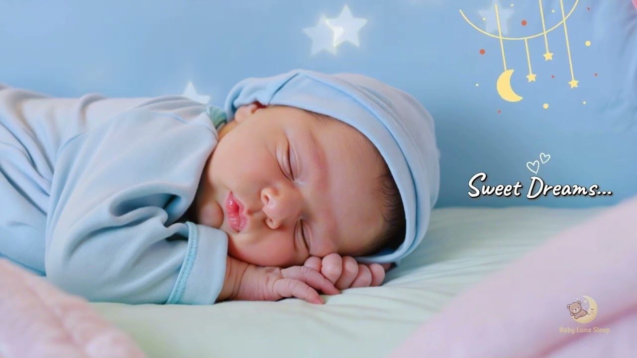 🌙 Mozart Baby Lullaby for Sleep 💤 12 Hours Baby Sleep Music ⭐ Calming Bedtime Lullabies for Babies
