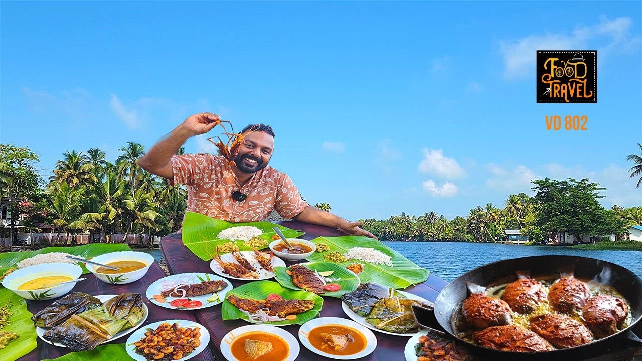 കൃഷ്ണൻകുട്ടി മൂലയിലെ കുട്ടനാടൻ മീനുകളും ഊണും | Kuttanadan Fish Fry Meal at Krishnankutty Moola