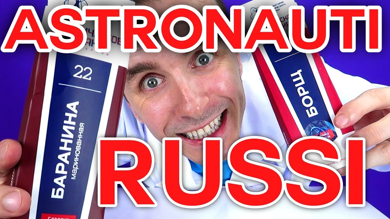 MANGIO IL CIBO DEGLI ASTRONAUTI RUSSI! - *esclusiva mondiale*