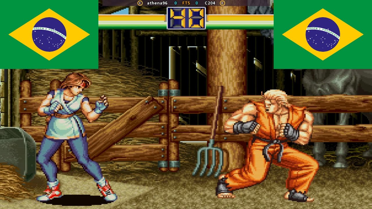 Art of Fighting 2 FT5 athena96 BR VS C204 BR