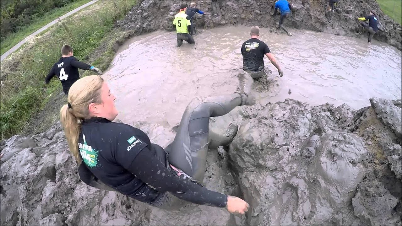 Strong VIking Run   Mud Trenches & Crawl High Res