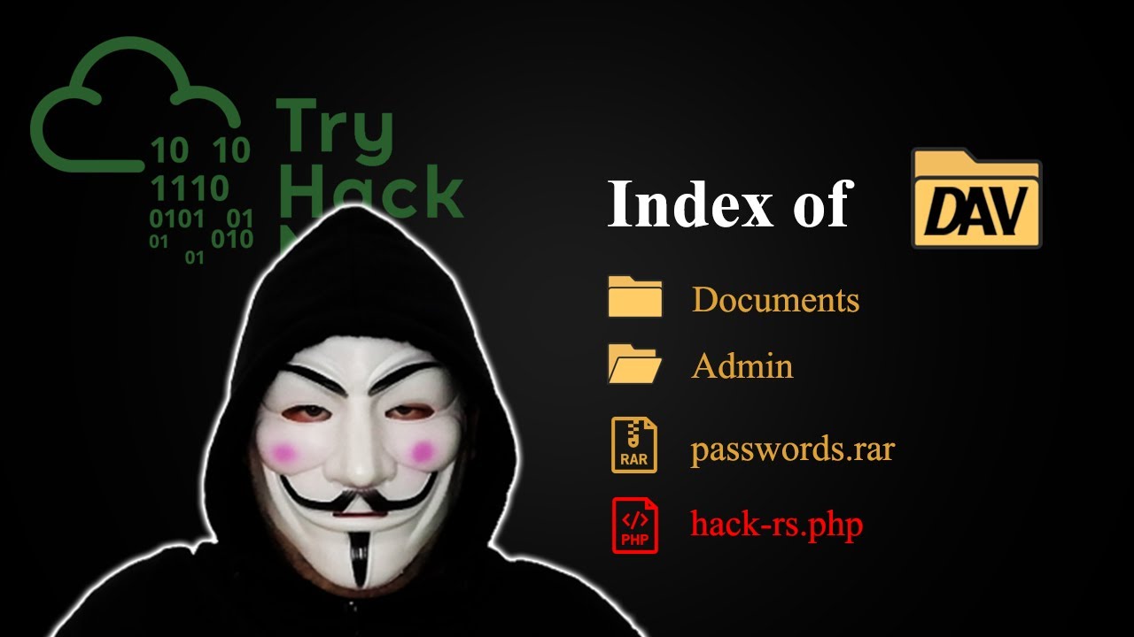 | TryHackMe - Dav Walkthrough | Webdav, Credentials, Permissions, Flags |
