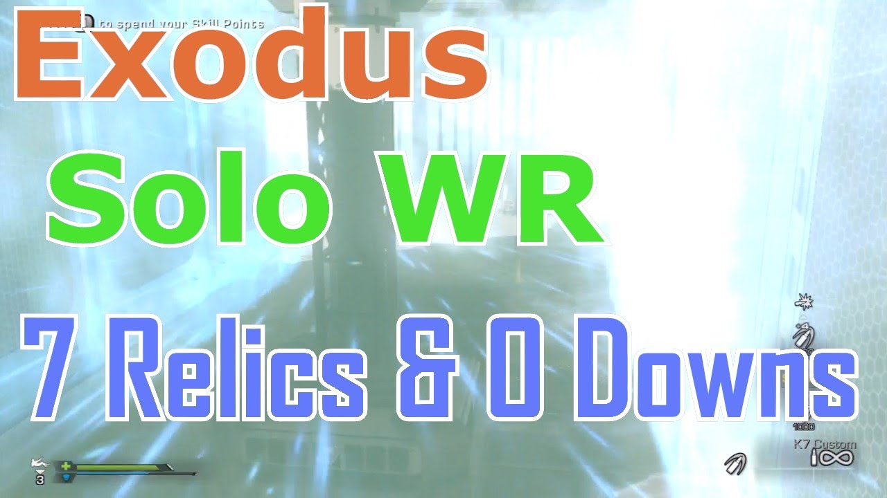 Exodus: Solo WR - 7 Relics & 0 Downs - 586.854 Score - COD Ghosts Extinction