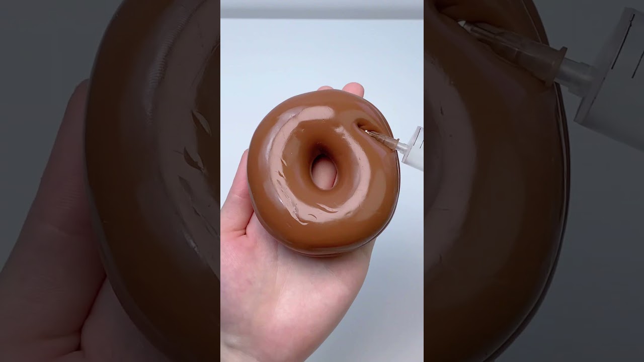 SQUISHY ASMR🍩🍩Crystal Donut  #asmr #satisfying