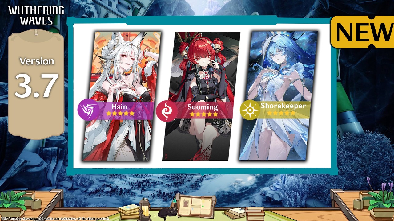 JUST IN! WUWA 3.7 BANNERS & RERUNS! + KITS AND EVENTS... Dont Miss