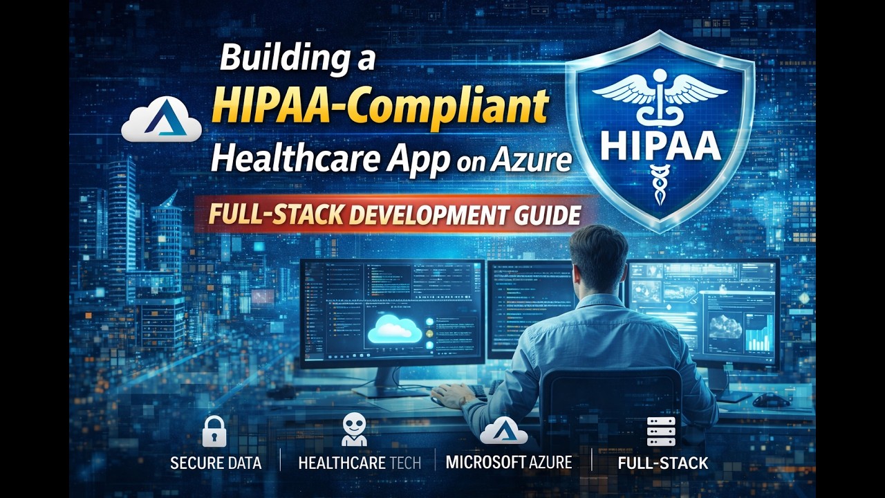 Building a HIPAA-Compliant Healthcare App on Azure: A Full-Stack Guide