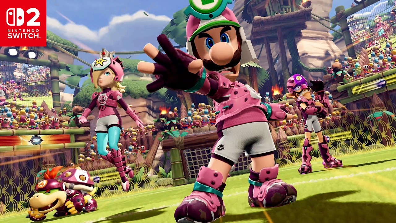 Luigi Vs. Waluigi - Mario Strikers: Battle League ⁴ᴷ Switch 2