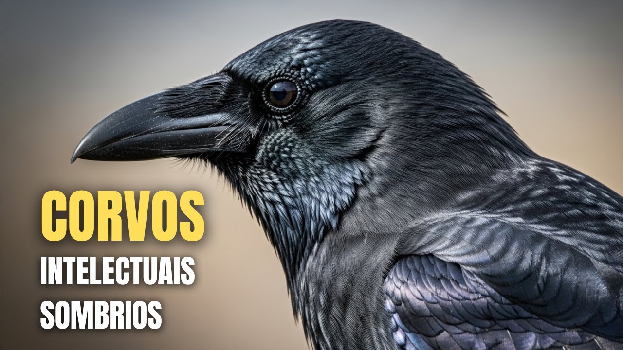 Corvos | Os Intelectuais Sombrios da Natureza