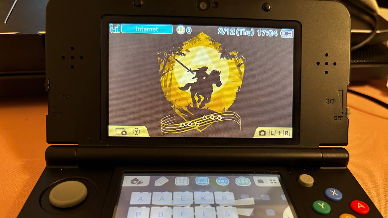 I bought a “new” 3ds in 2026 and here’s my games and themes 