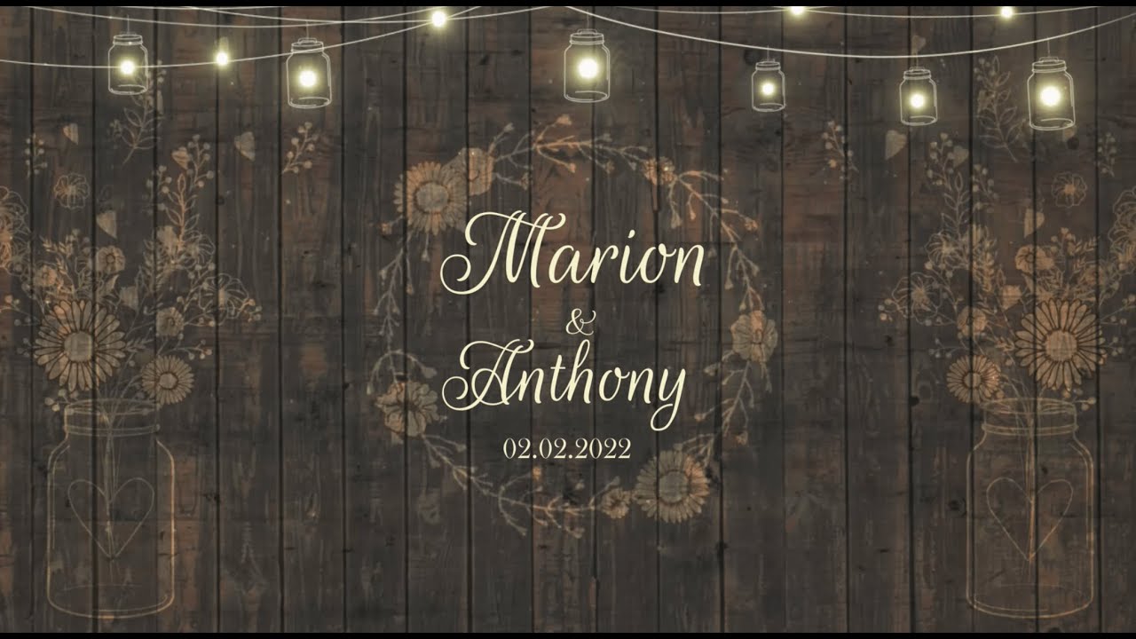 Mariage Marion & Anthony  02 Avril 2022