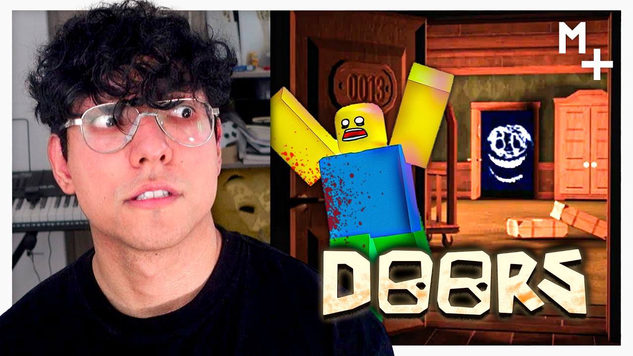 Magma Juega DOORS Por Primera Vez 😰🚪