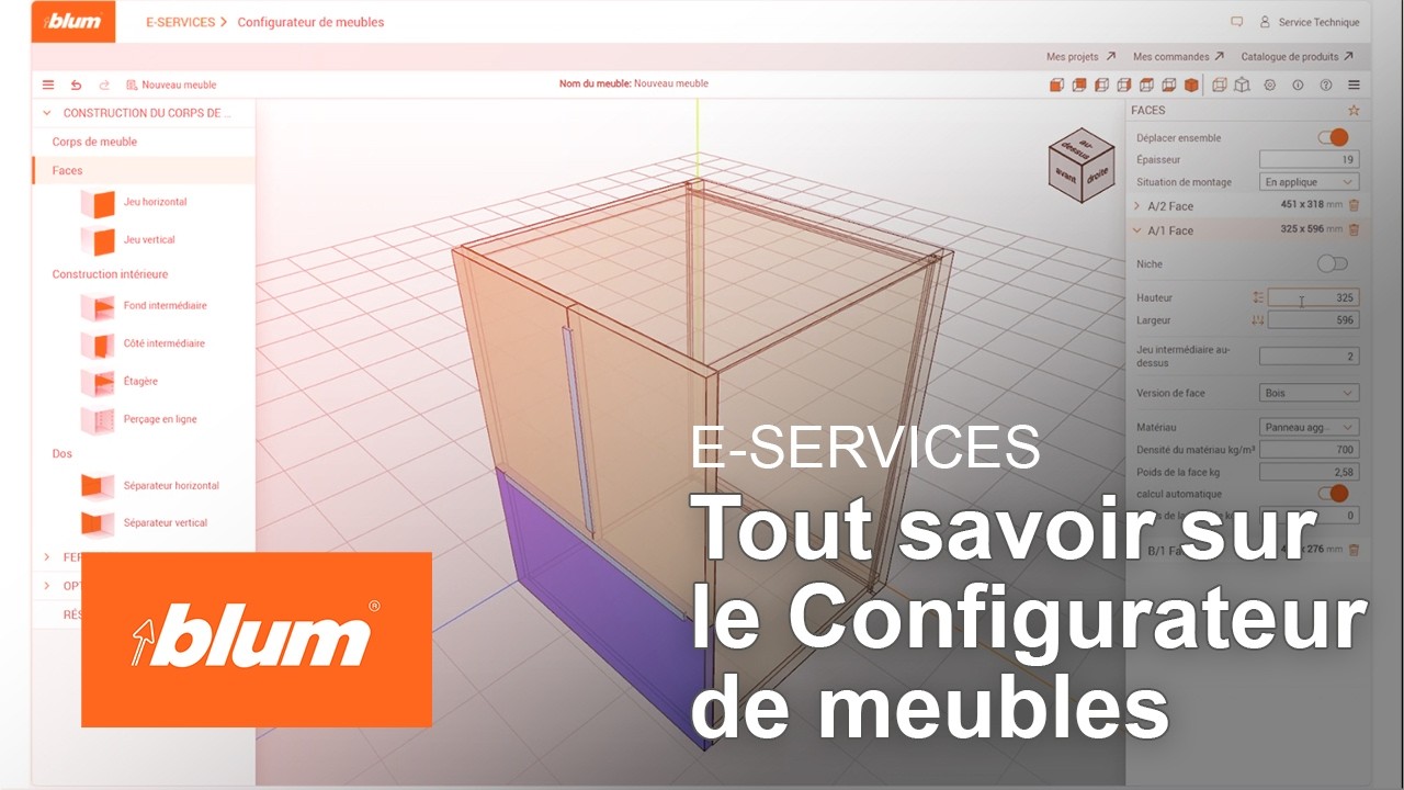 Tout savoir sur le Configurateur de meubles | Blum