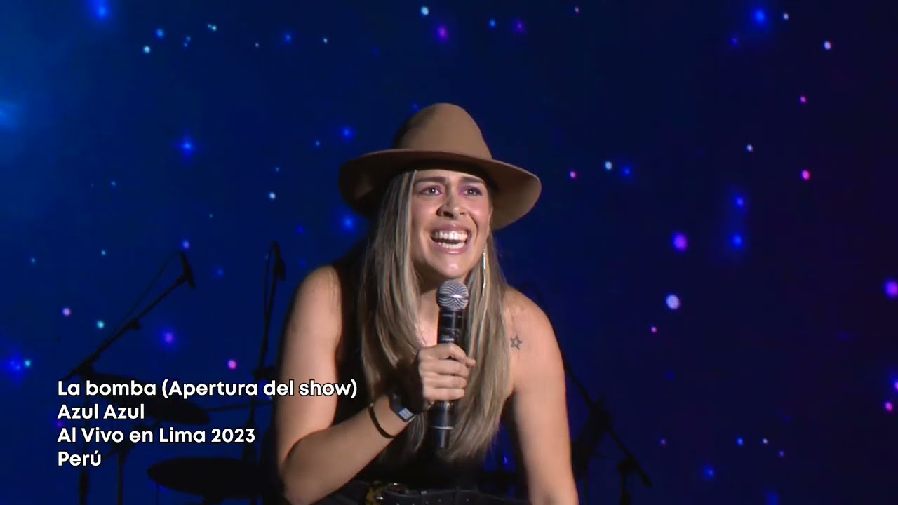 La bomba (Apertura del show) - Azul Azul al vivo en Lima 2023