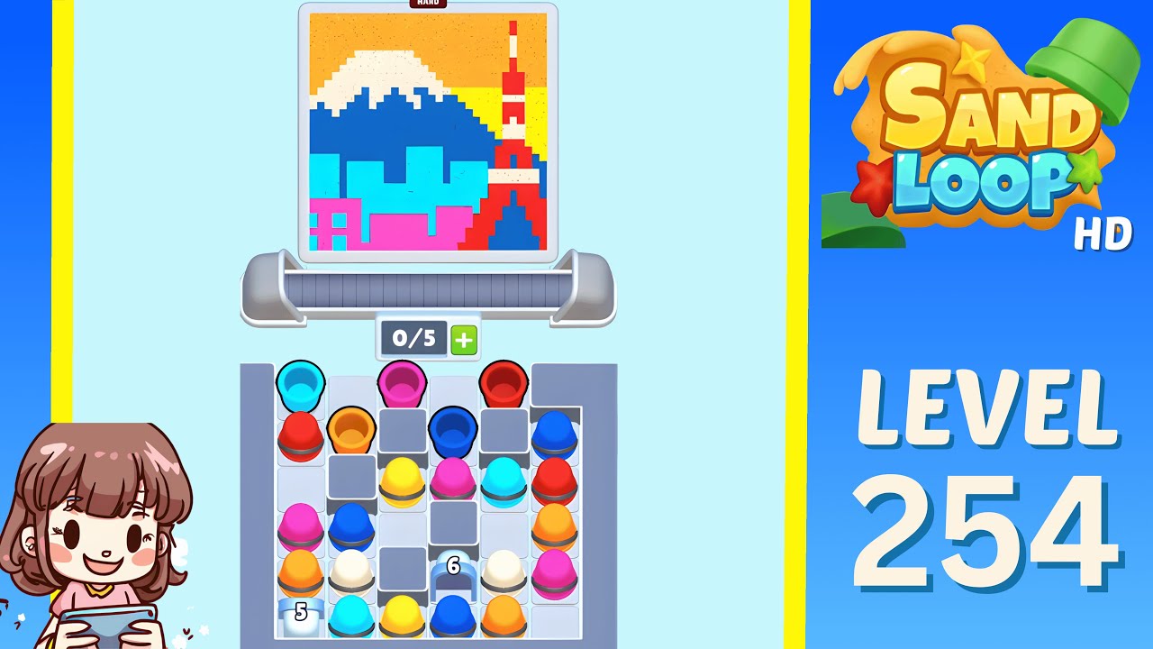 Sand Loop Level 254 Solution Walkthrough