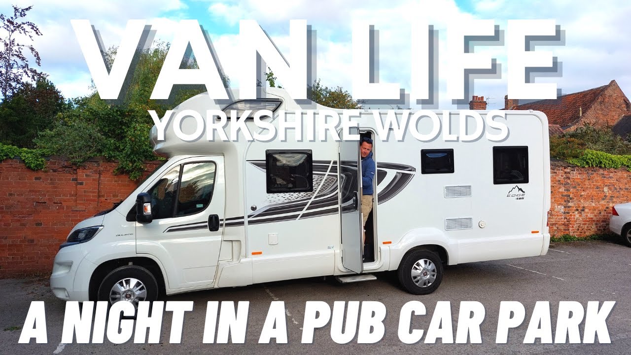 We WILD CAMPED in a pub CAR PARK VAN LIFE UK