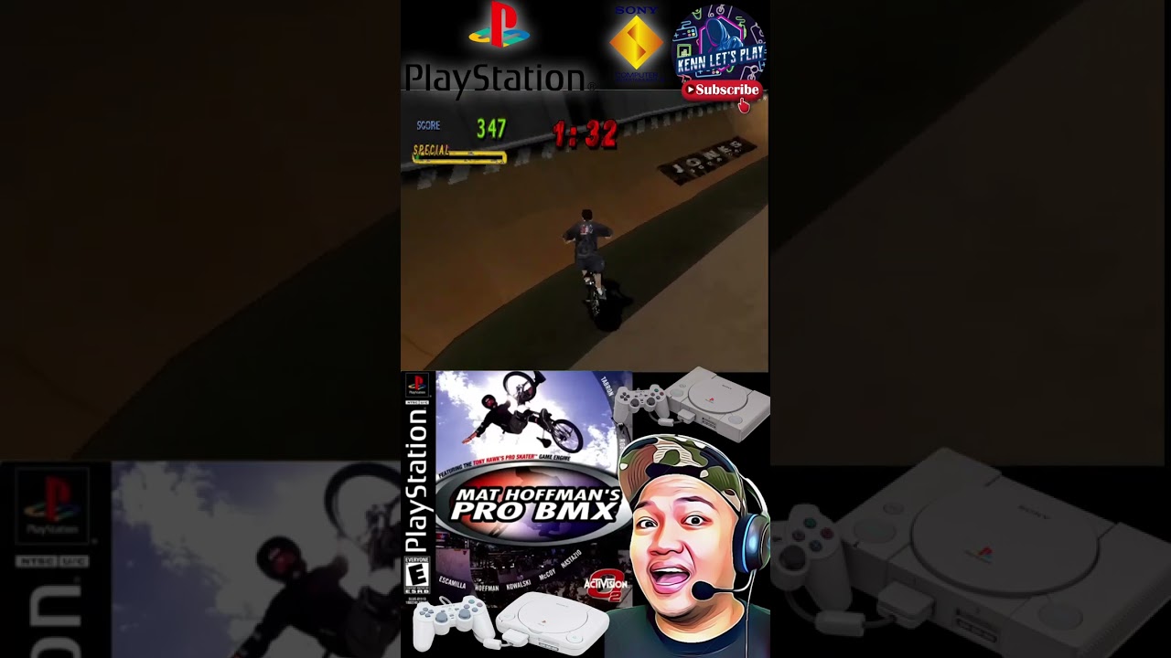 Mat Hoffman’s Pro BMX - PS1 | PSOne | PlayStation 1 PSX 