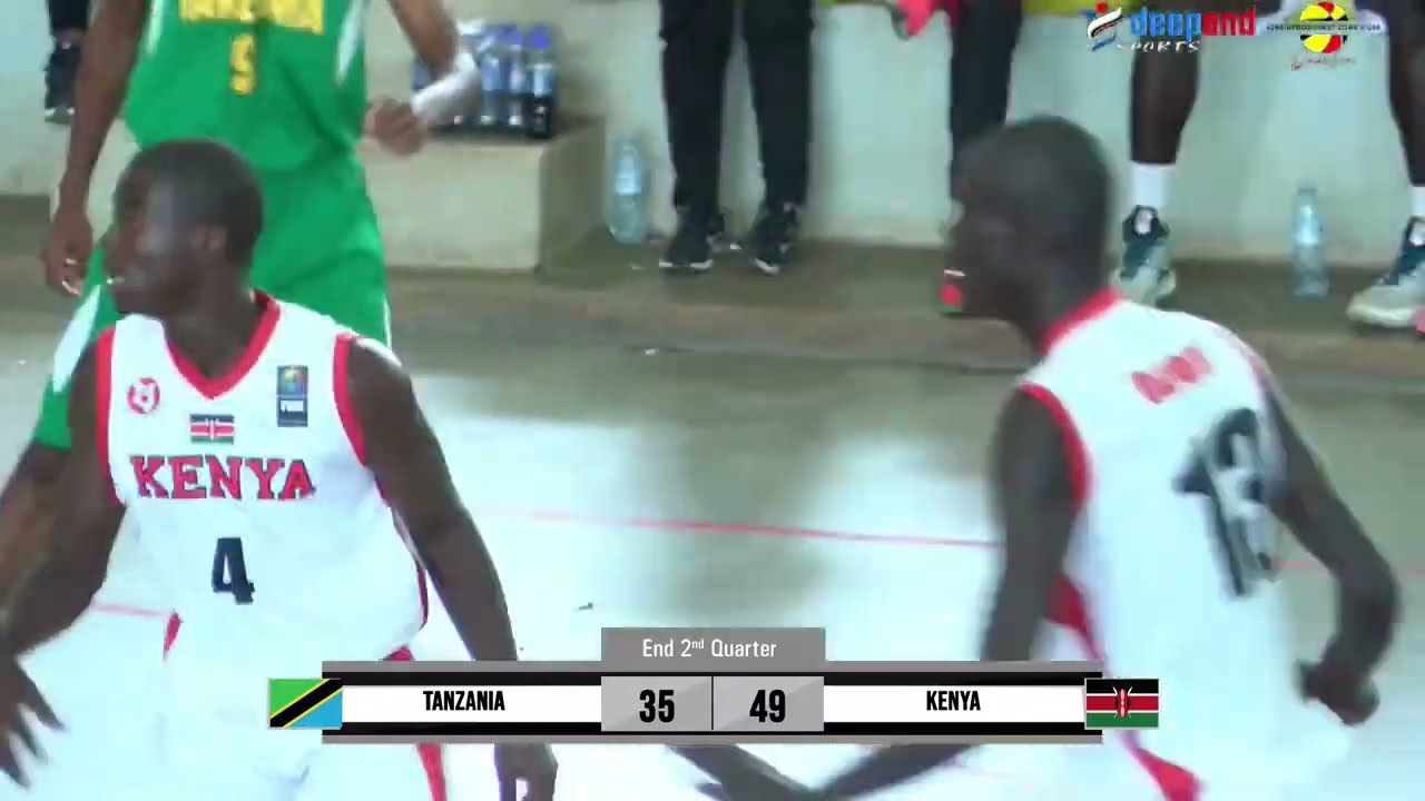 Tanzania VS Kenya FIBA U18 2024 Zone V Qualifier Highlights