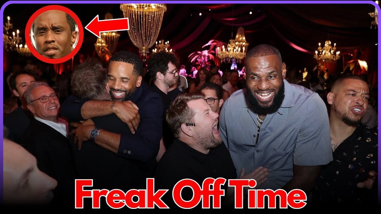 Actual Footage Of Lebron James At A Diddy Party Is Going VIRAL...