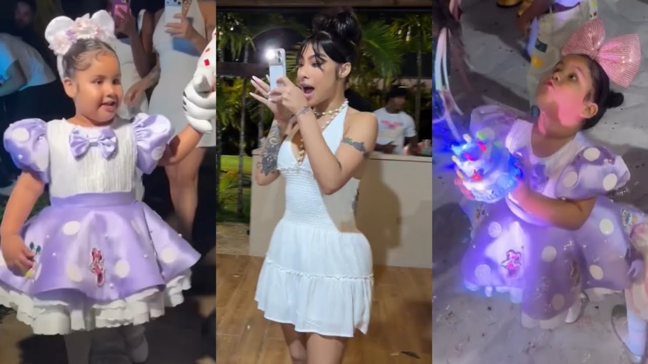 Cumpleaños de cataleya yailin y mami kim muy unidas 