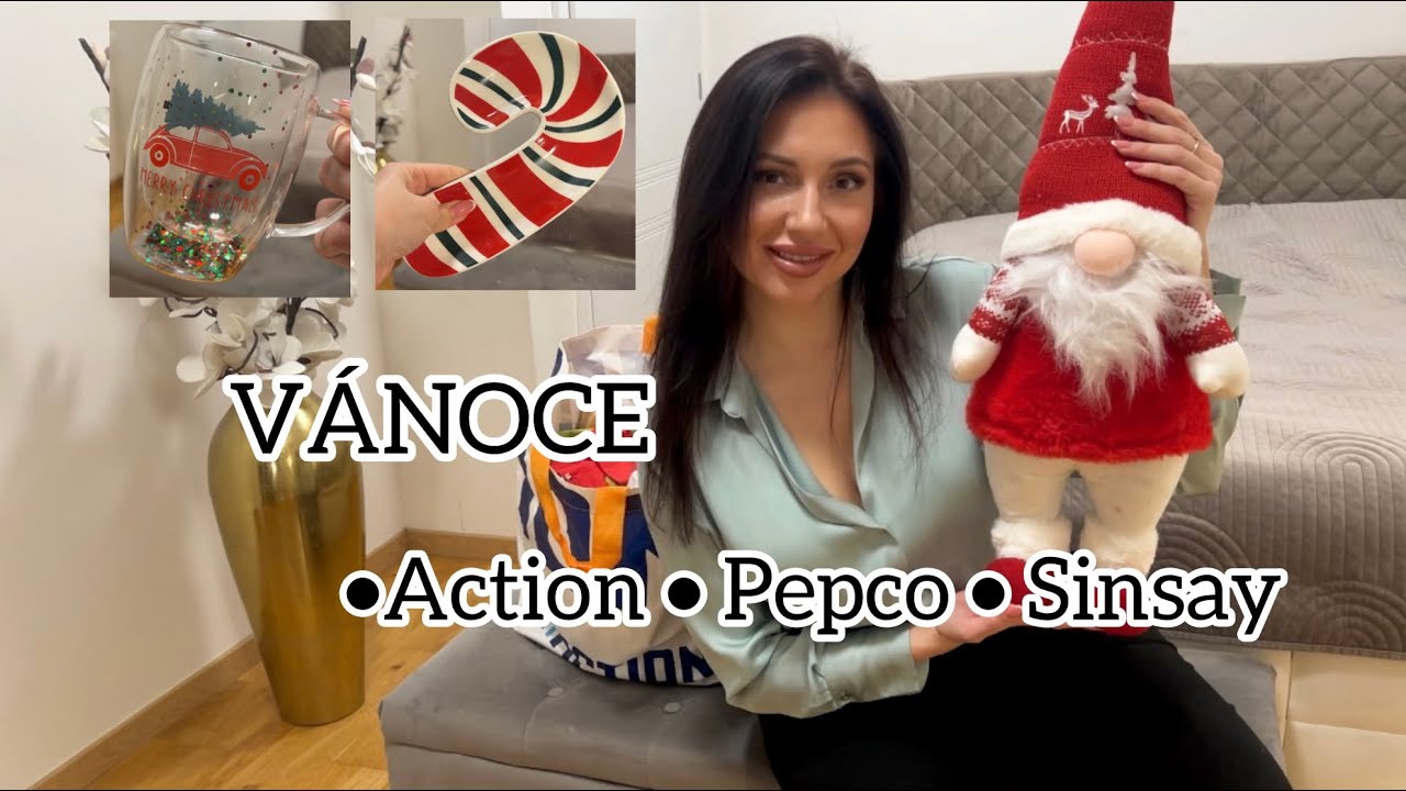 Vánoční nákupy 2025 🎄 Pepco + Action + Sinsay haul | Nejhezčí dekorace + kuchňské doplňky