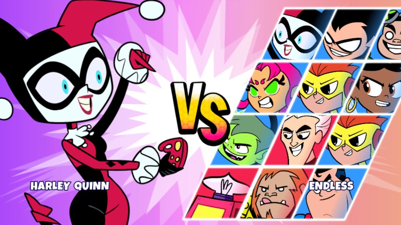 Teen Titans Go: Jump Jousts 2 - Harley Is Always Ready To Take On The World (CN Games)