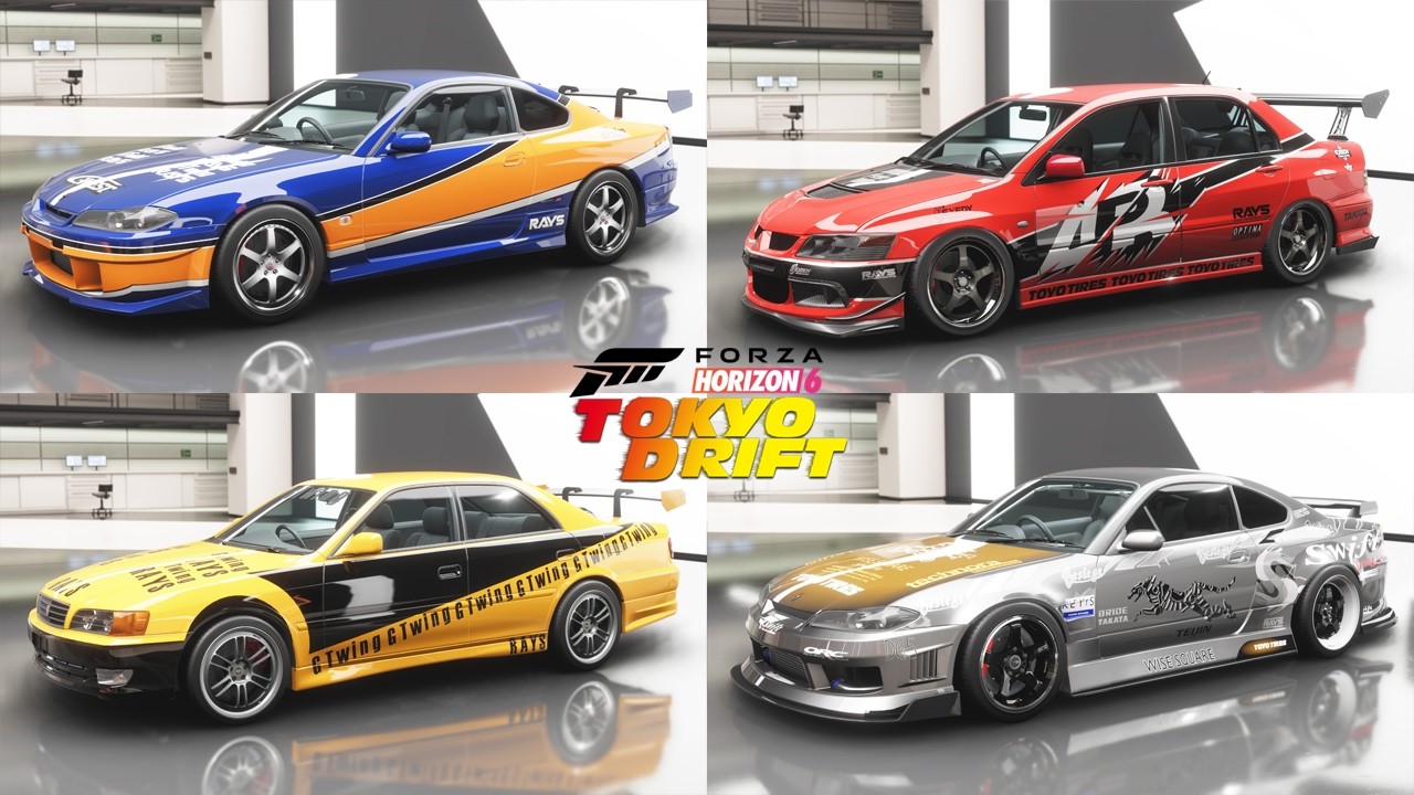 Forza Horizon 6 - Fast and Furious Tokyo Drift Cars