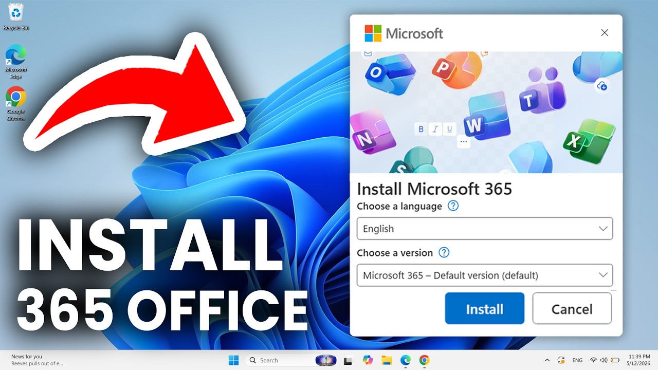How To Download & Install Microsoft Office 365 - Step By Step