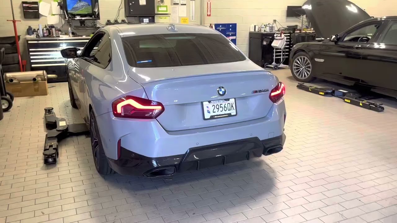 2022 G42 M240i Mperformance axle-back install