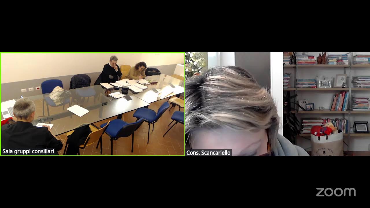Sala riunioni personale di Comune Montevarchi