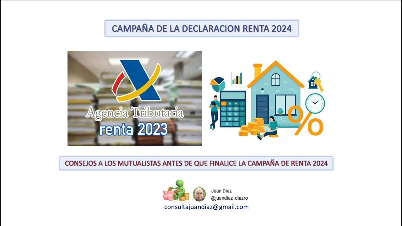 Consejos a Mutualistas antes de que finalice la Campaña de Renta 2024