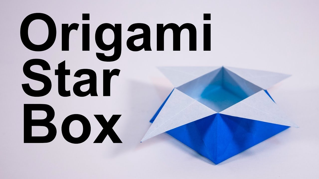 Origami Star Box Tutorial (Traditional)