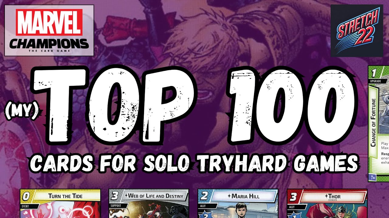 My Top 100 Cards for Tryhard Solo Games