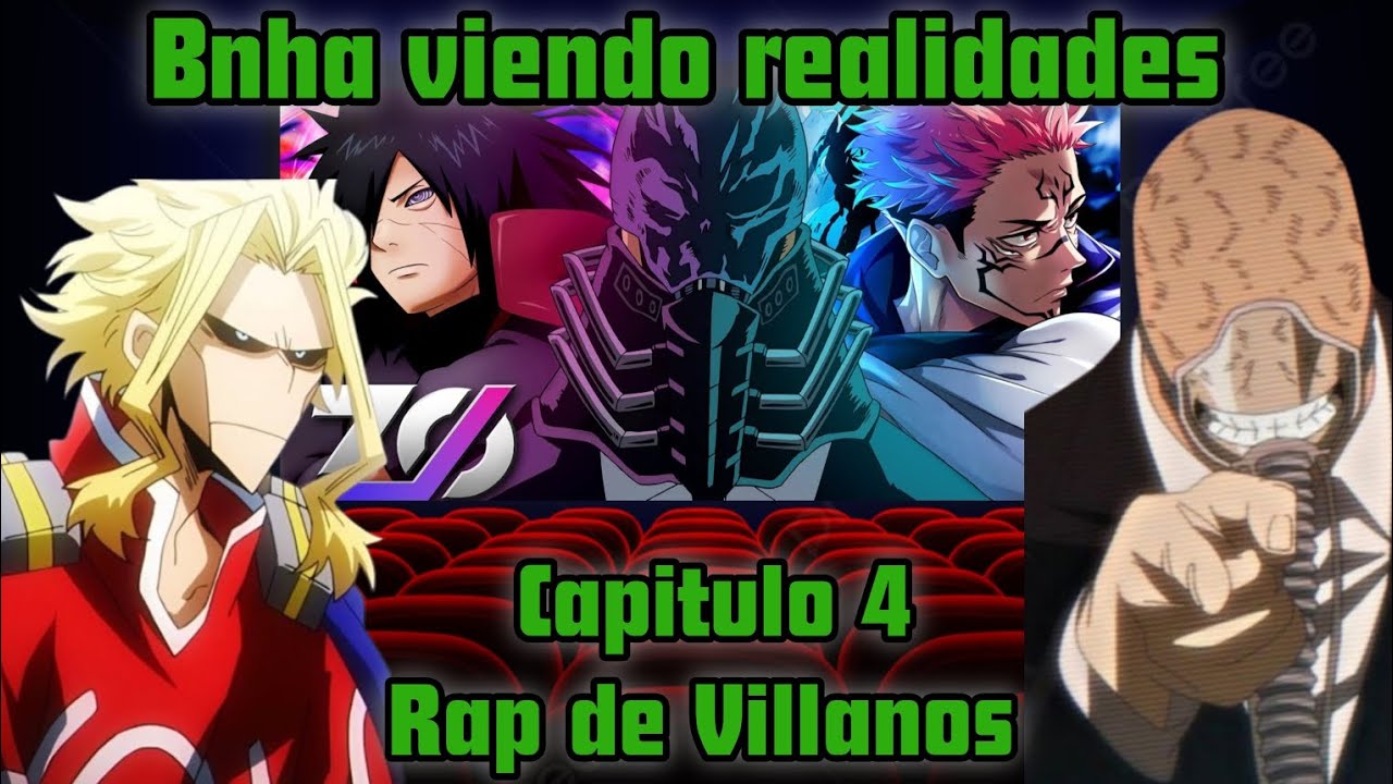bnha viendo realidades capitulo 4 villanos del anime