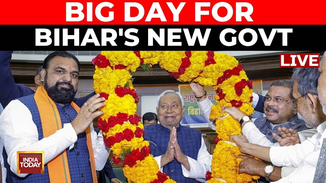 Bihar CM Oath Ceremony LIVE Cam: 14 BJP, 8 JDU Leaders To Taking Oath Along With Nitish Kumar