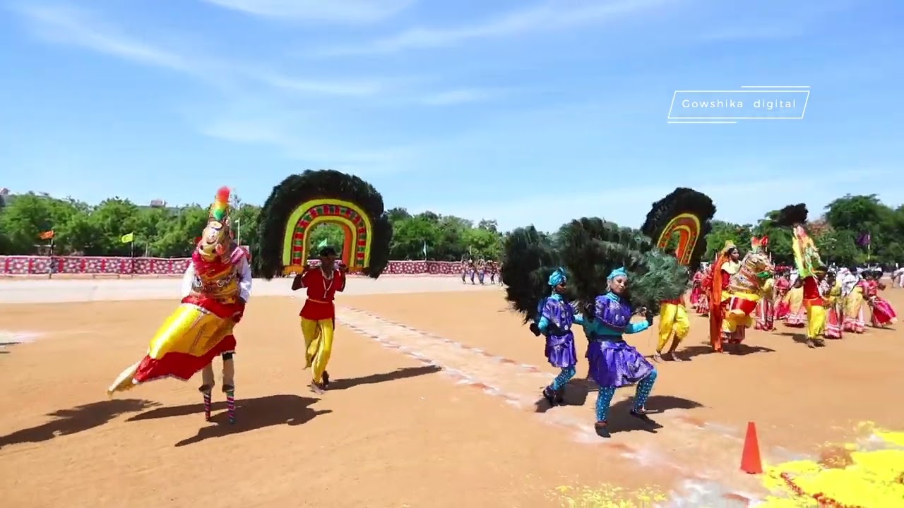 75 th Independence day celebration by Jayendra golden jubilee school