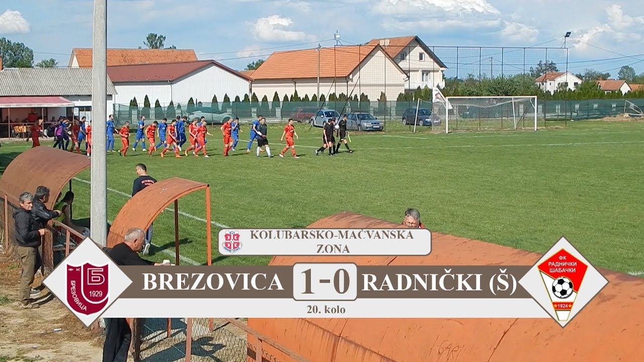 KMZ: FK Brezovica - FK Radnički Šabački 1:0 - 28.4.2019.
