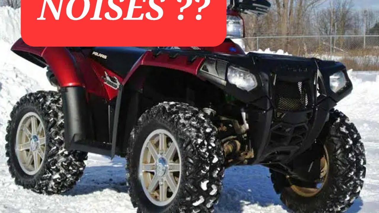 Polaris sportsman 550 850 noise in engine transmission rattling knocking. SUBCRIBE FOR ME. Thanks
