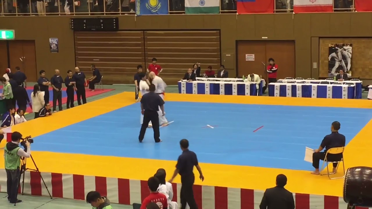 1st ikon international tournament kyokushin karate 2017 Cem Senol VS Kai Ogasawara