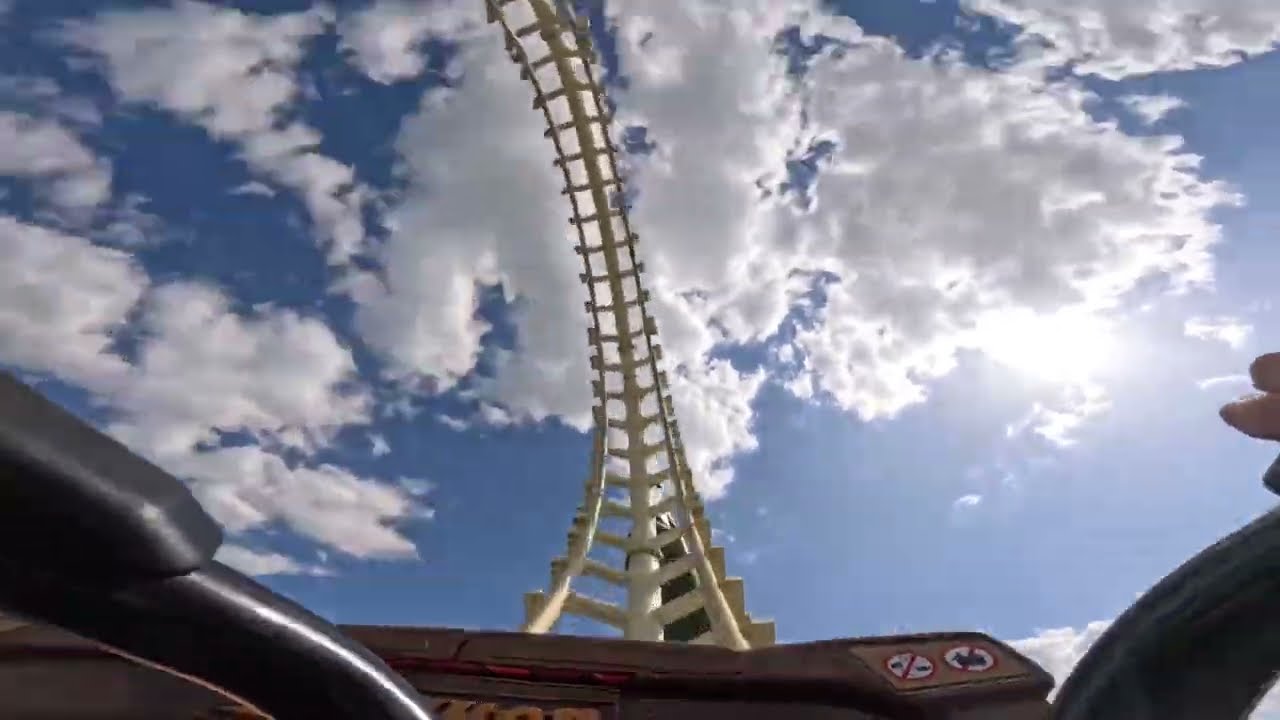 The Python Rollercoaster on Ride 4K POV ✨ Thrill Ride at Efteling Theme Park ✨🎢
