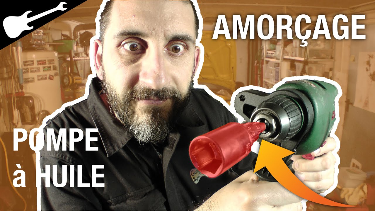 Moteur: Amorçage de la POMPE à HUILE 💦
