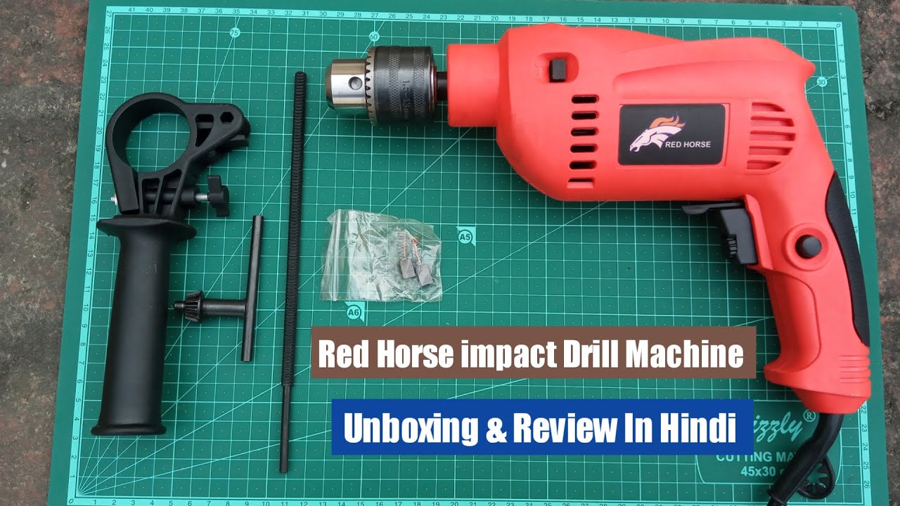 Red Horse Impact Drill Machine RH-383 | Red Horse Professional Power Tools Review & Unboxing