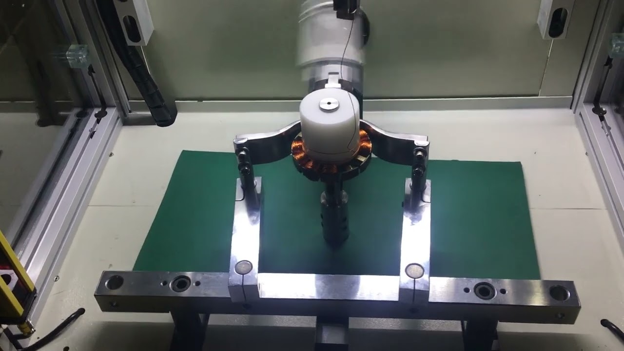 How to produce 12 slots Stator winding machine with single station Wind Automation