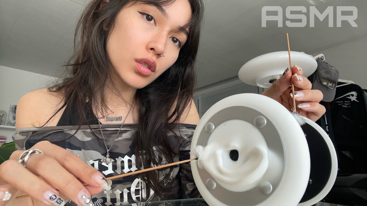 ASMR ☆ Ear Cleaning & Mouth Sounds + more