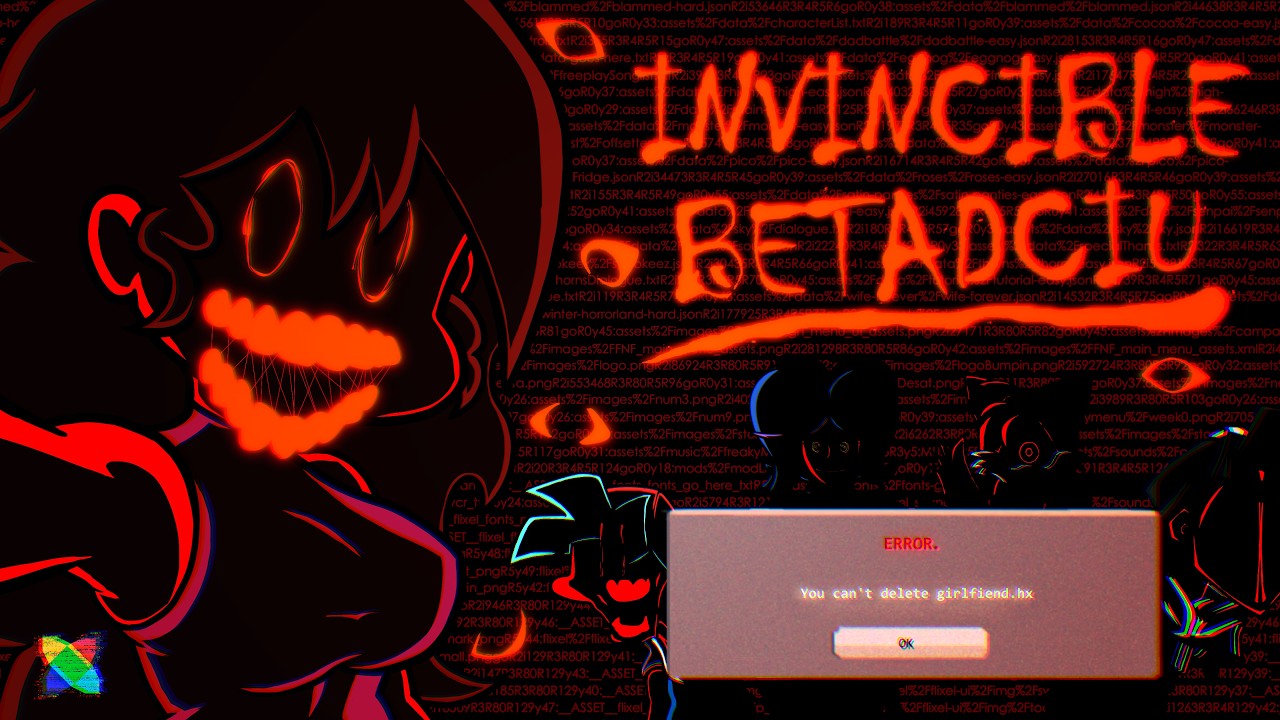 Invincible but every turn a different character is used -- FNF BETADCIU