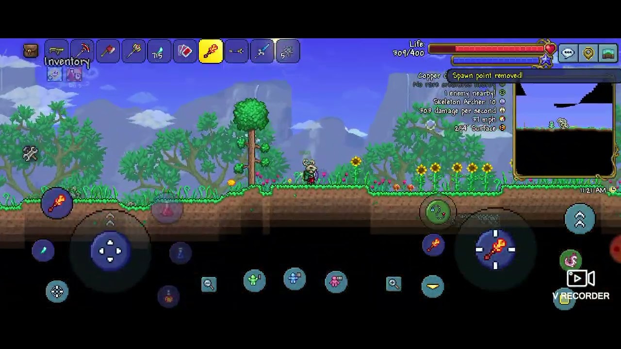 A weapon that used to be good... // Terraria mage episode 17 // by the elemental powered Gabriel